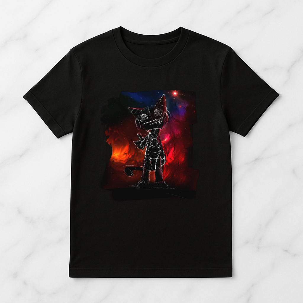 Galaxy SketchCat Tee
