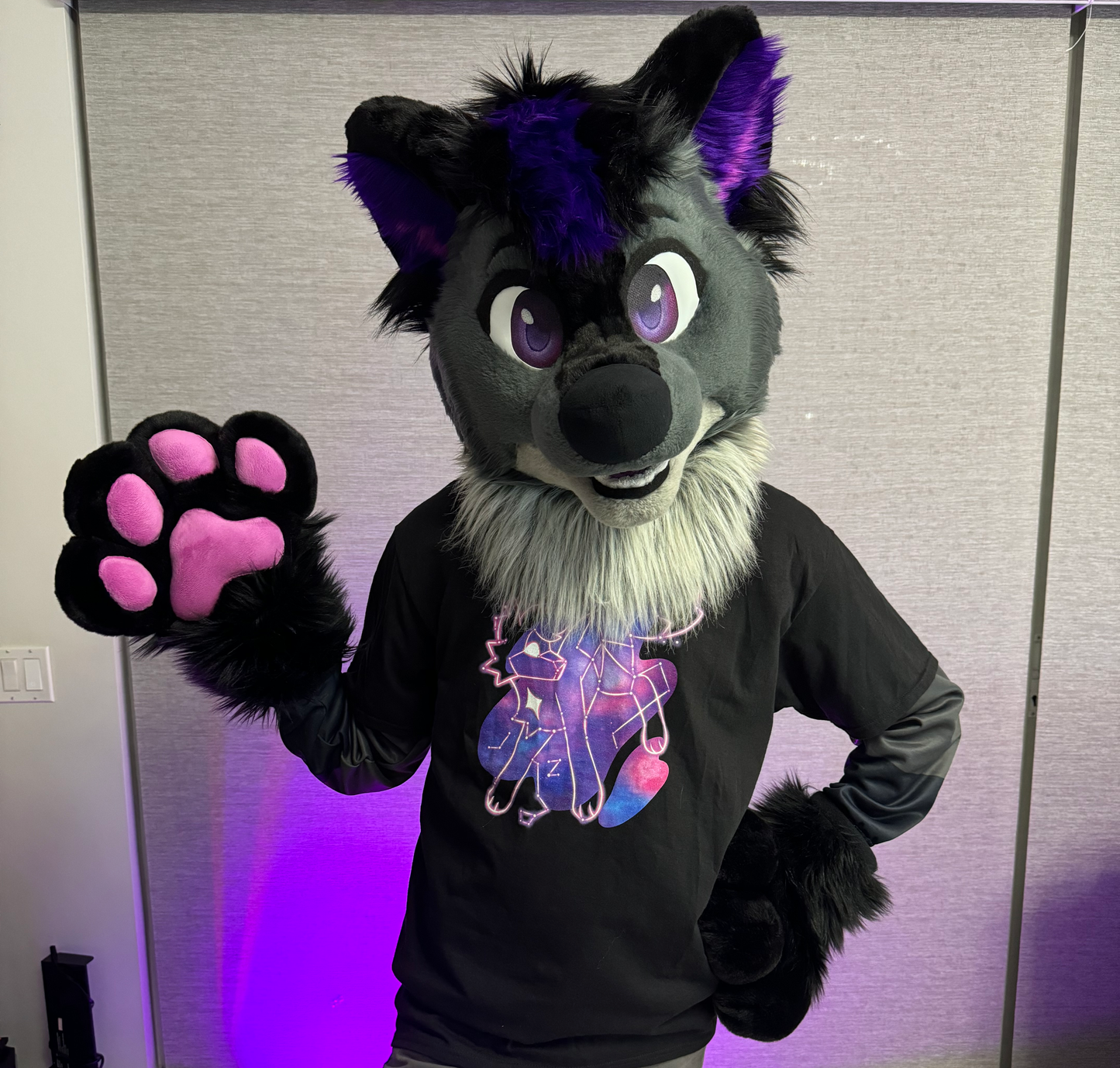 Galaxy Wolfie T-Shirt