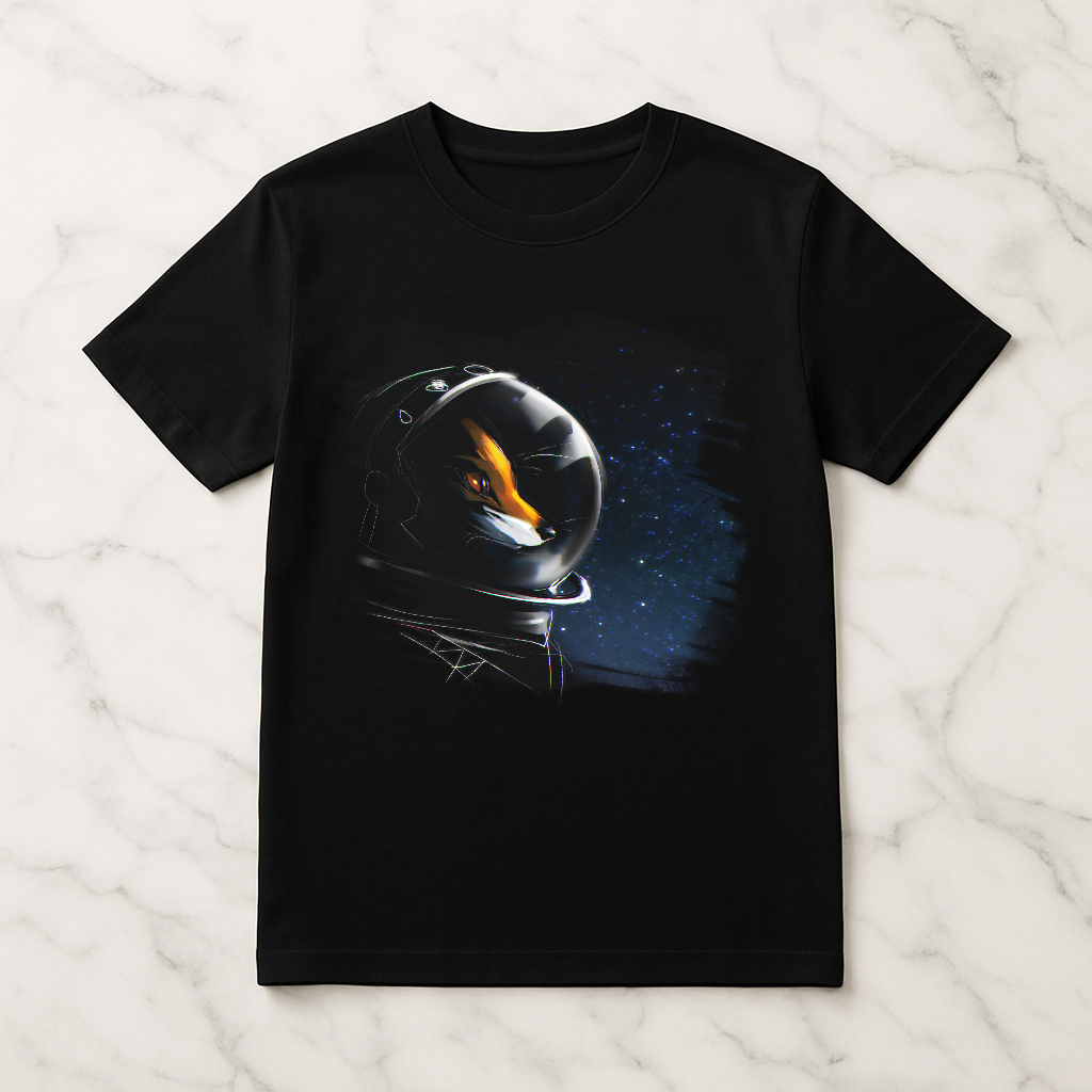 Astronaut SpaceFox Tee