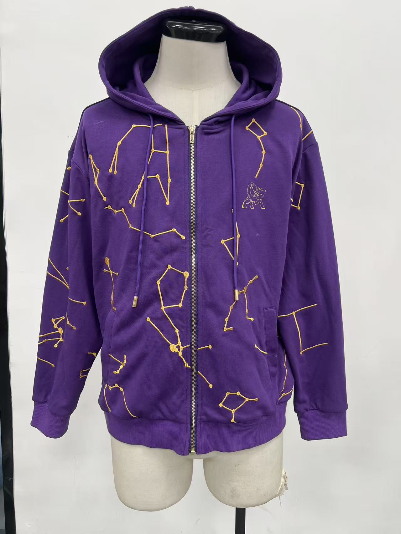 Midnight Purple Constallation Hoodie (Preorder)