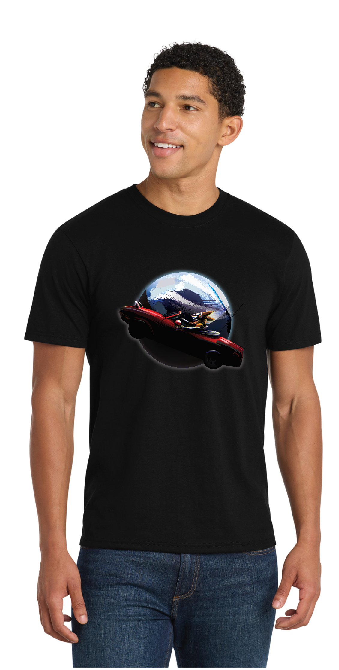 Cosmic Roadster - Protogen StarMan Tee